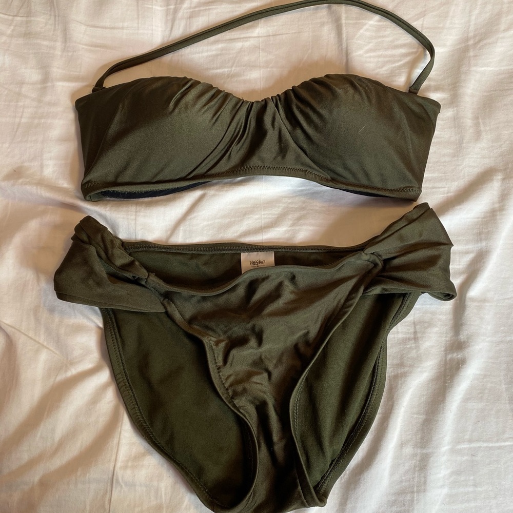 Mossimo Army Green Bikini